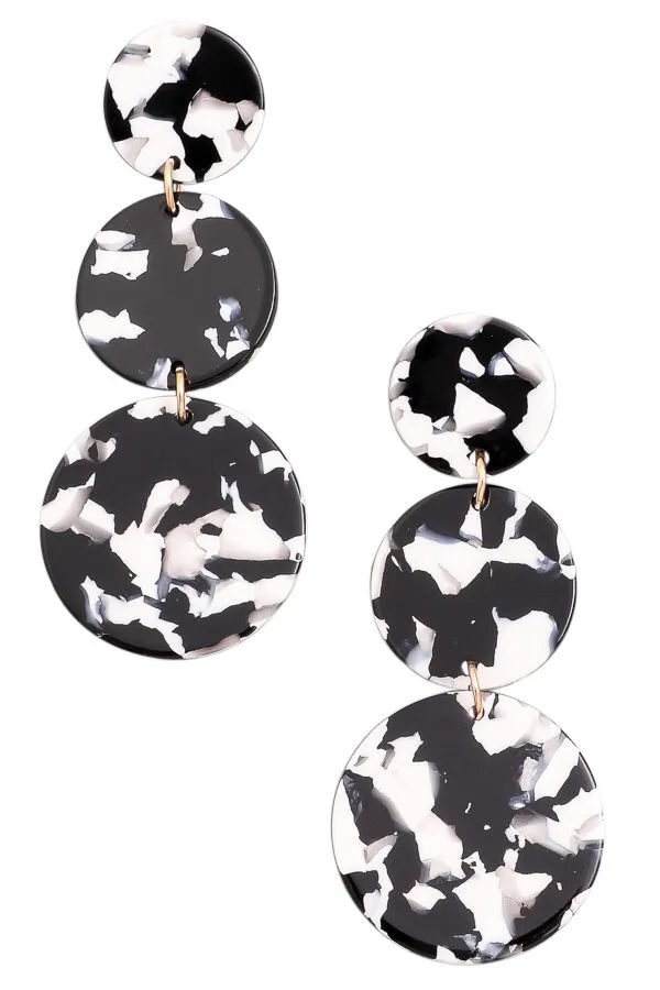 Camellia Shell Earrings