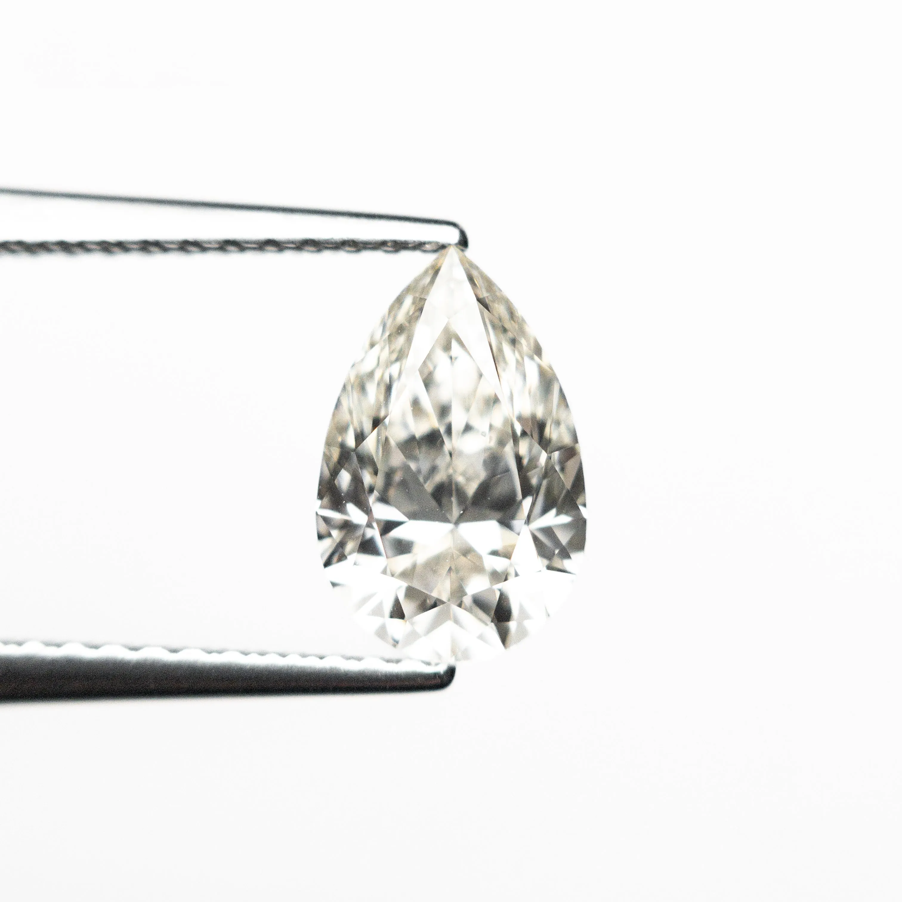 Champagne Brilliant Diamond - 1.19ct Pear