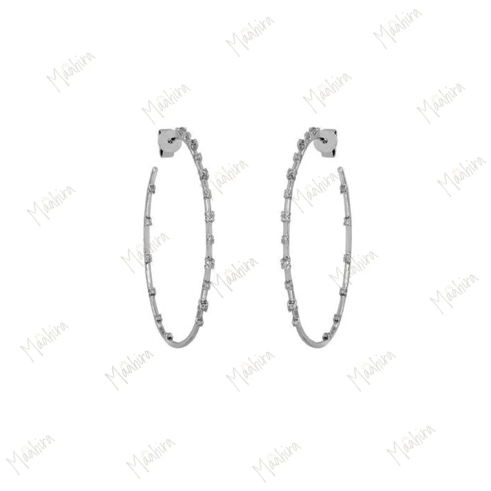 Diamond Earring 50mm Outer
