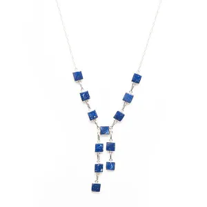Lapis Lazuli Itzel Necklace | Artisan Jewelry | Made in the Andes