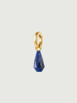 Lucky Charm Geometric Lazurite Pendant