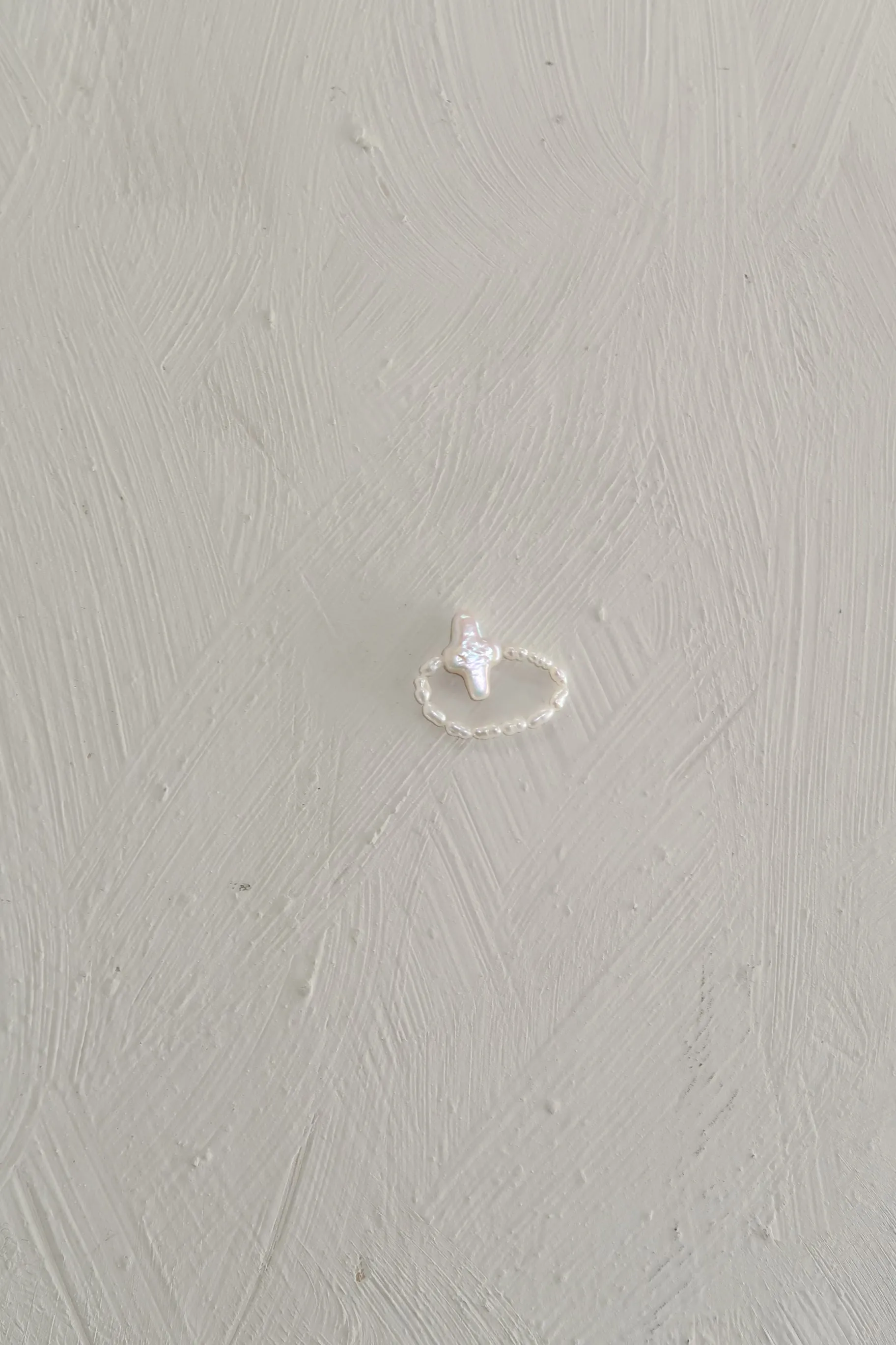 Pearl Cross RIng