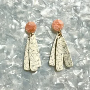 Petal Drop Earrings in You Crackle Me Up