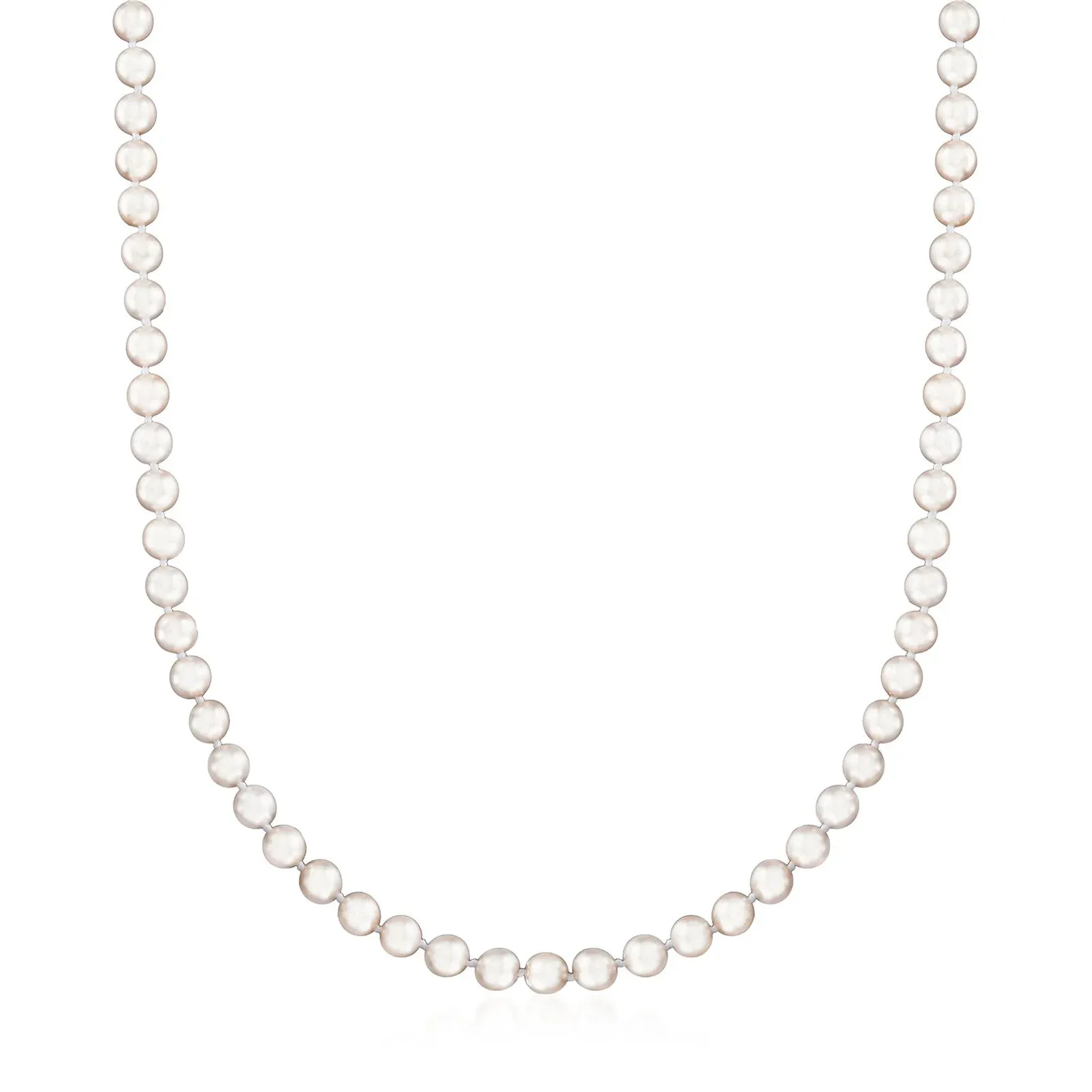 Pink Pearl Strand Necklace