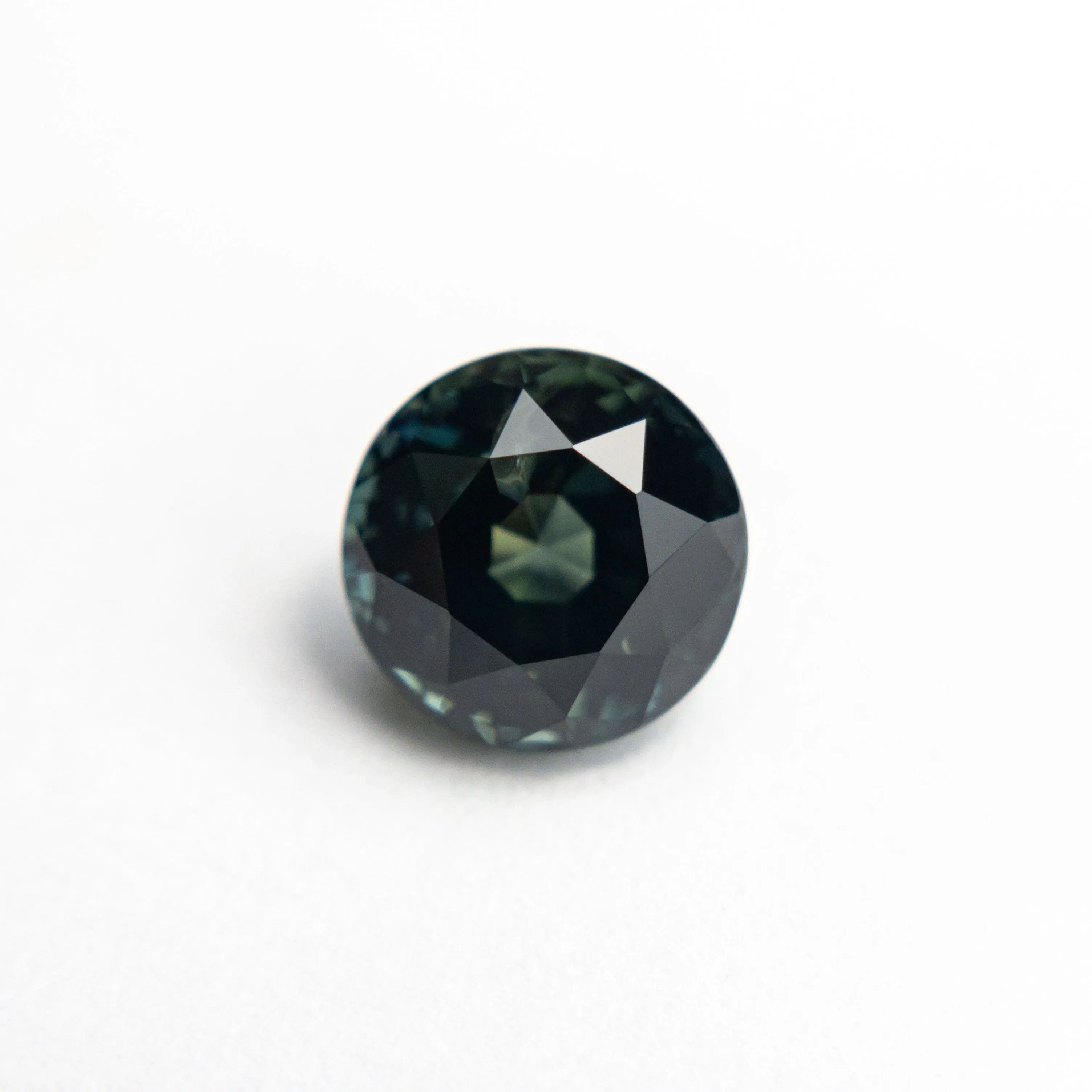 Teal Brilliant Sapphire - 2.10ct Round