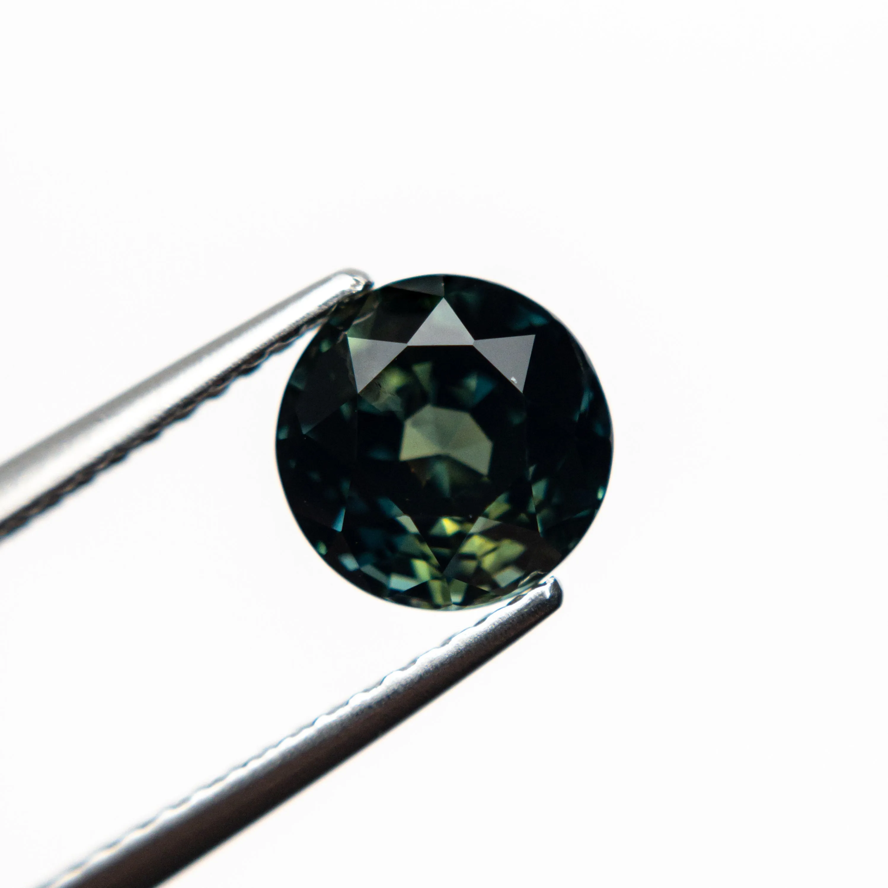 Teal Brilliant Sapphire - 2.10ct Round