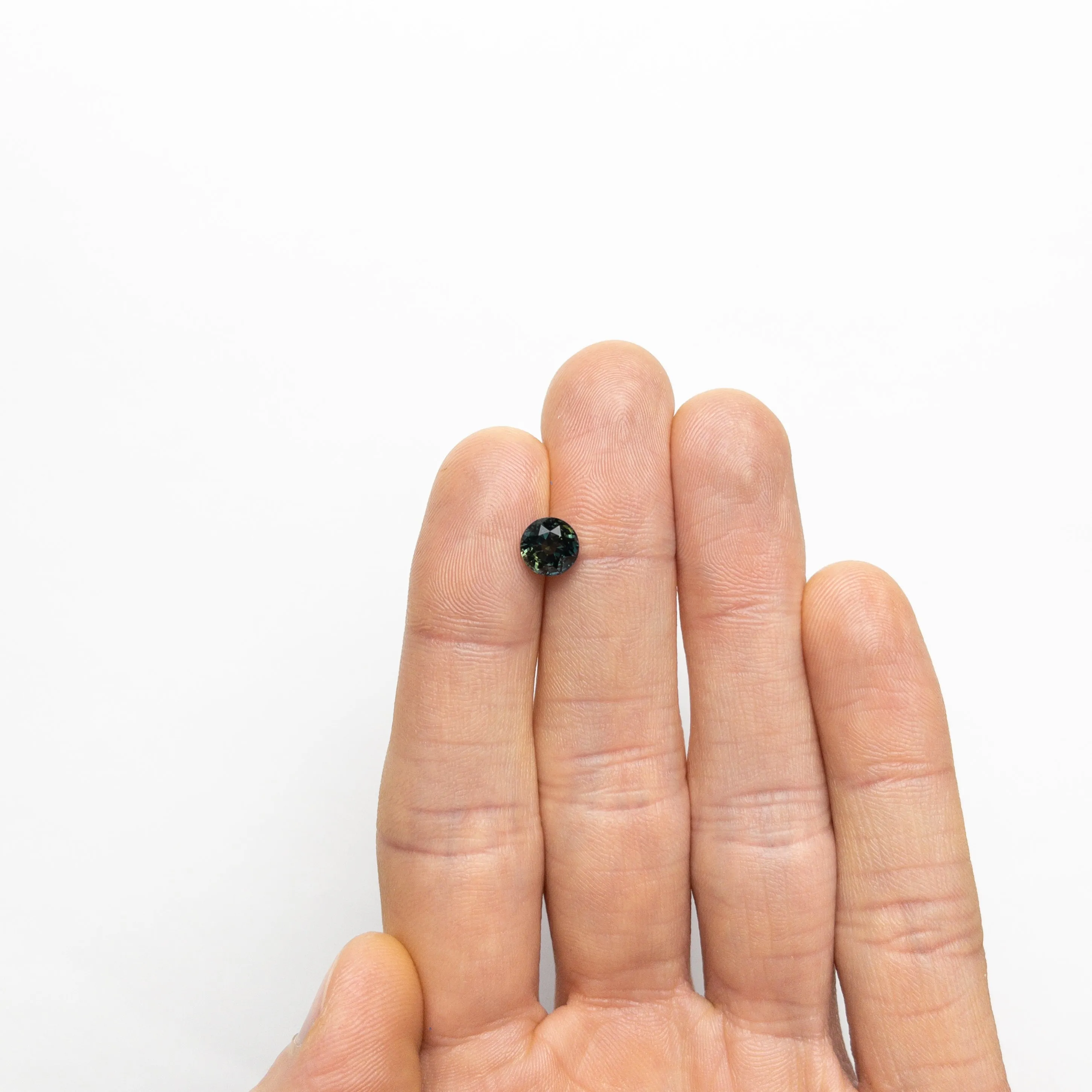 Teal Brilliant Sapphire - 2.10ct Round