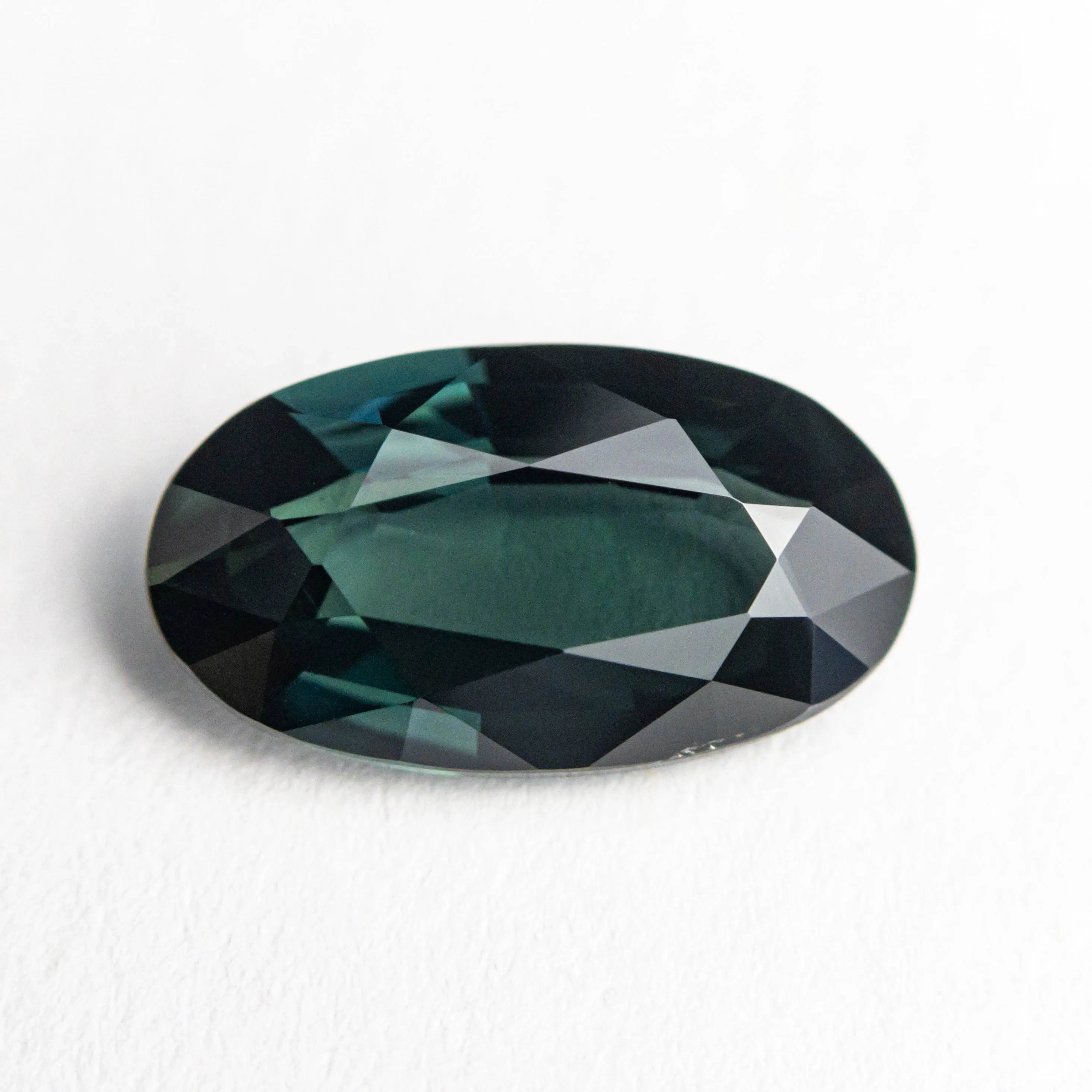 Teal Brilliant Sapphire - 2.17ct Oval